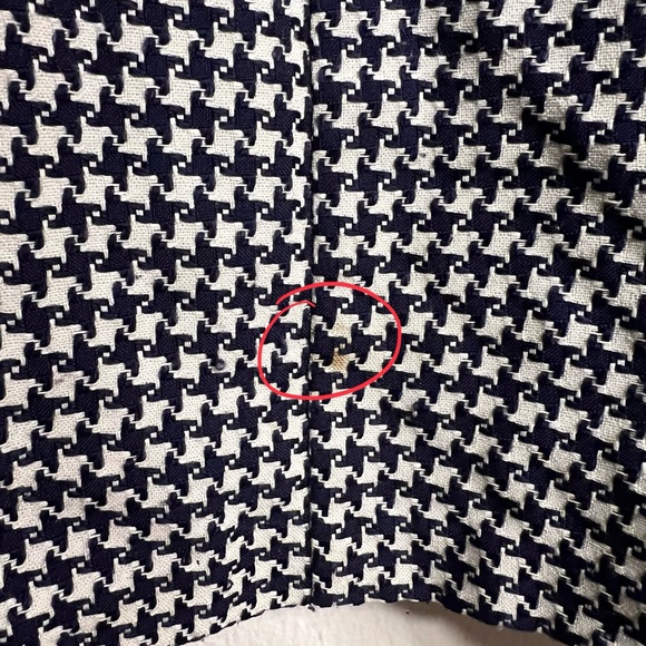 Vintage Black and White Houndstooth Jumper Dress - Picture 8 of 8